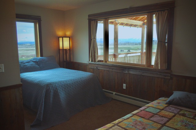 Upstairs Balcony Bedroom at Lillians Little Ranch